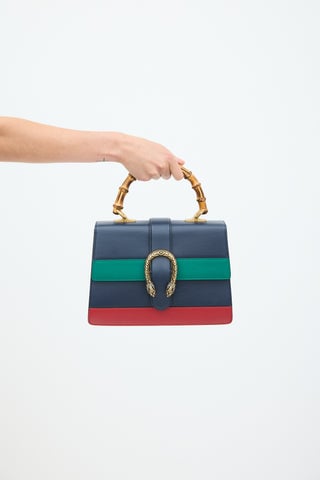 Leather Dionysus Bamboo Bag