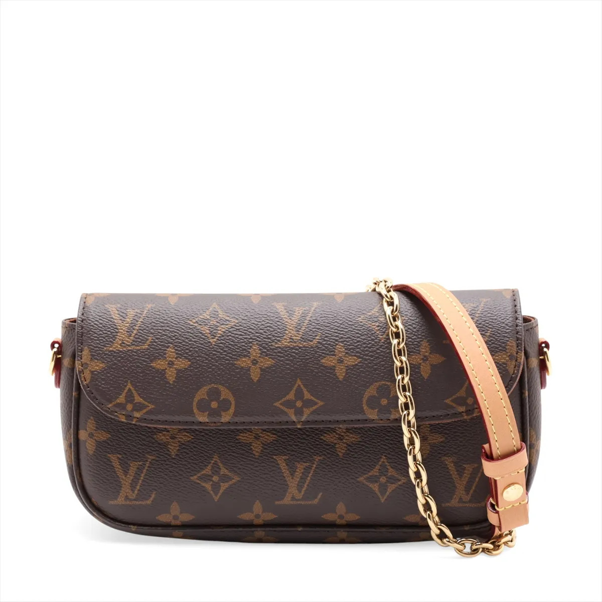 Louis Vuitton Monogram Wallet on Chain Ivy M81911 Brown There was an RFID respon