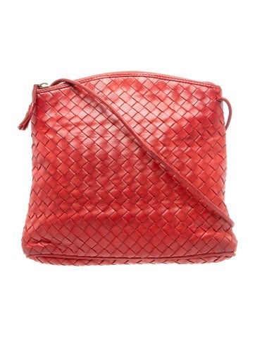 Intrecciato Crossbody Bag Vintage