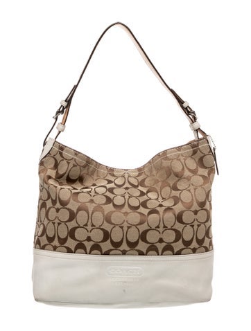 Coach Monogram Shoulder Bag