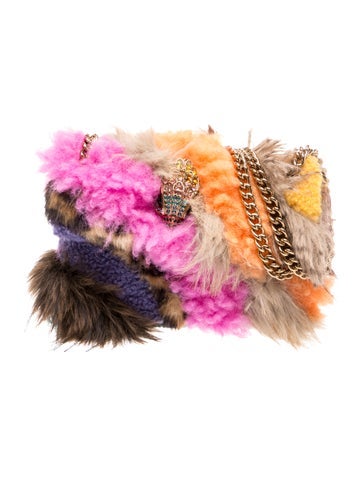 Faux Fur Shoulder Bag