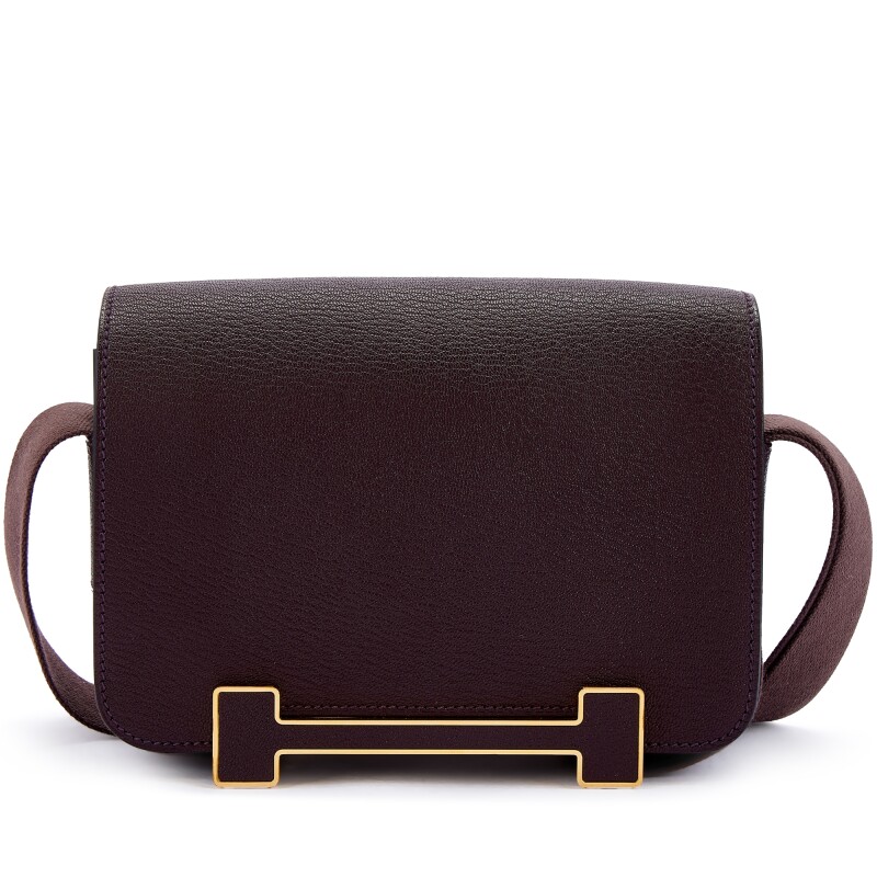 Hermes Rouge Sellier Chèvre Mysore Geta Gold Hardware, 2022