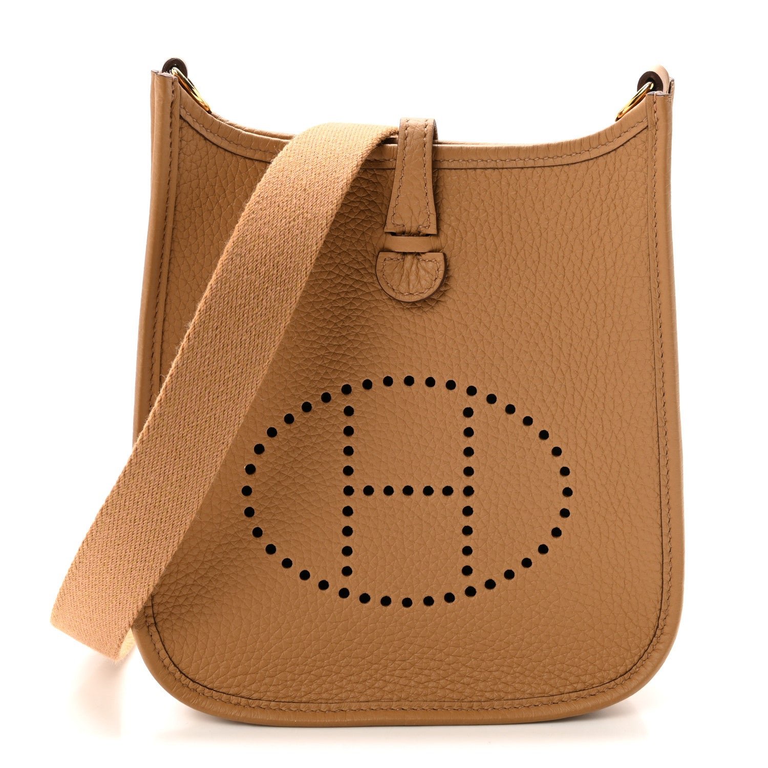 Hermes Taurillon Clemence Evelyne TPM Biscuit