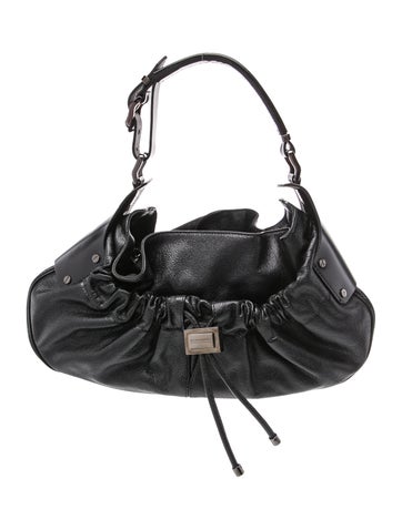 Leather Top Handle Bag