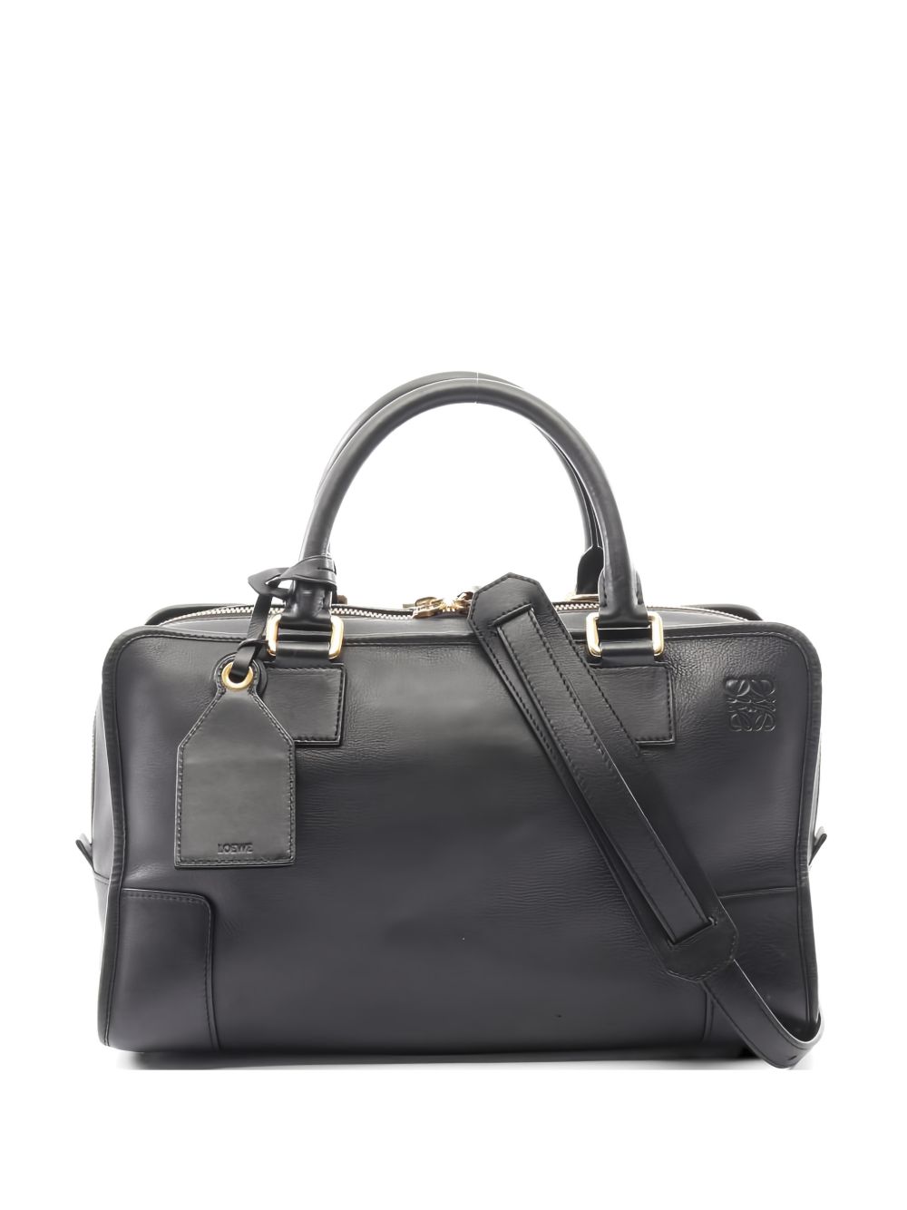 2000s Amazona 36 leather tote bag