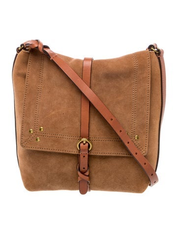 Suede Crossbody Bag