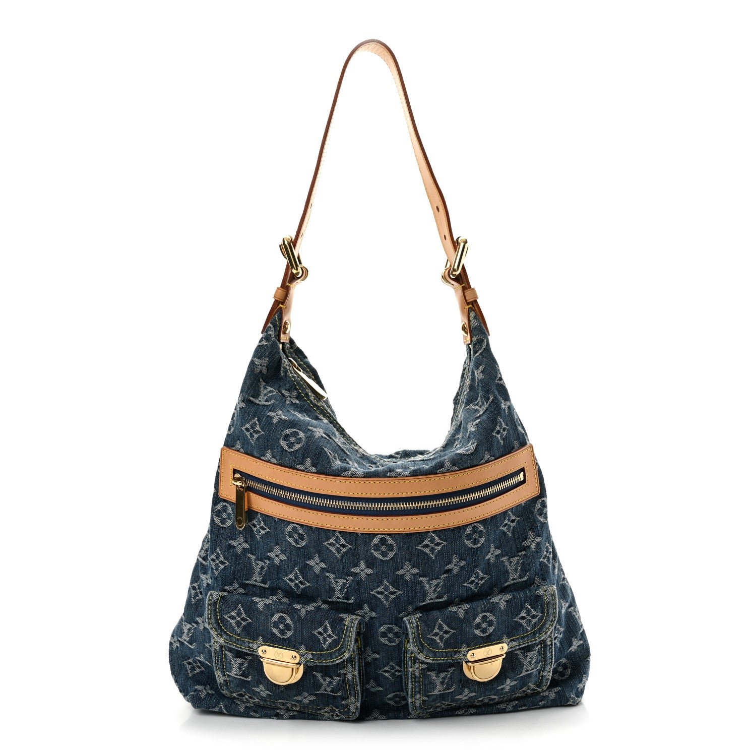 Louis Vuitton Denim Baggy GM Blue
