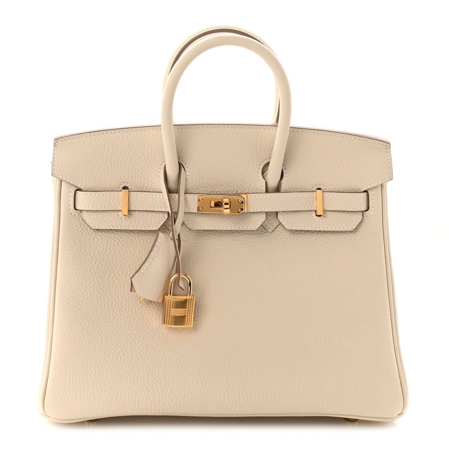 Hermes Togo Birkin 25 Craie