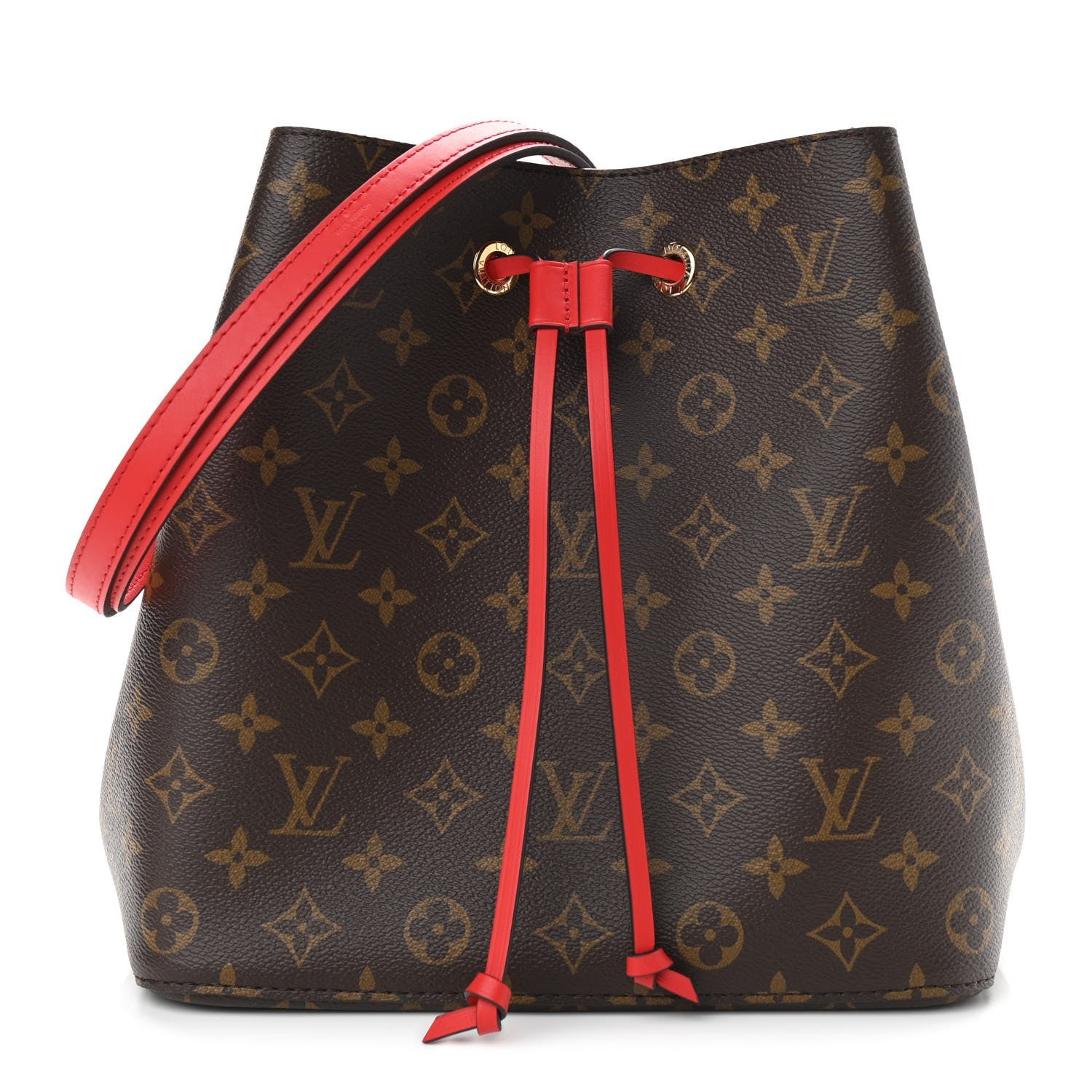 Louis Vuitton Monogram Neonoe MM Coquelicot