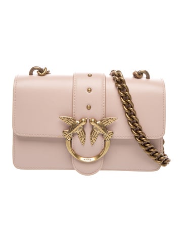 Pinko Leather Shoulder Bag