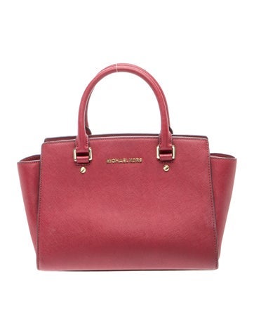 Leather Top Handle Bag