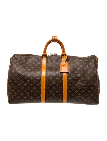LV Monogram Keepall Bandouliere 55