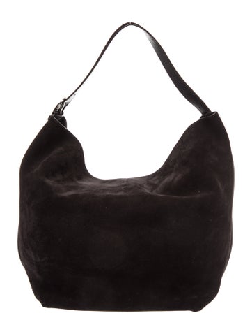 Suede Belted Suede Tote