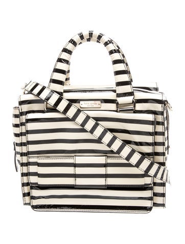 Patent Leather Top Handle Bag
