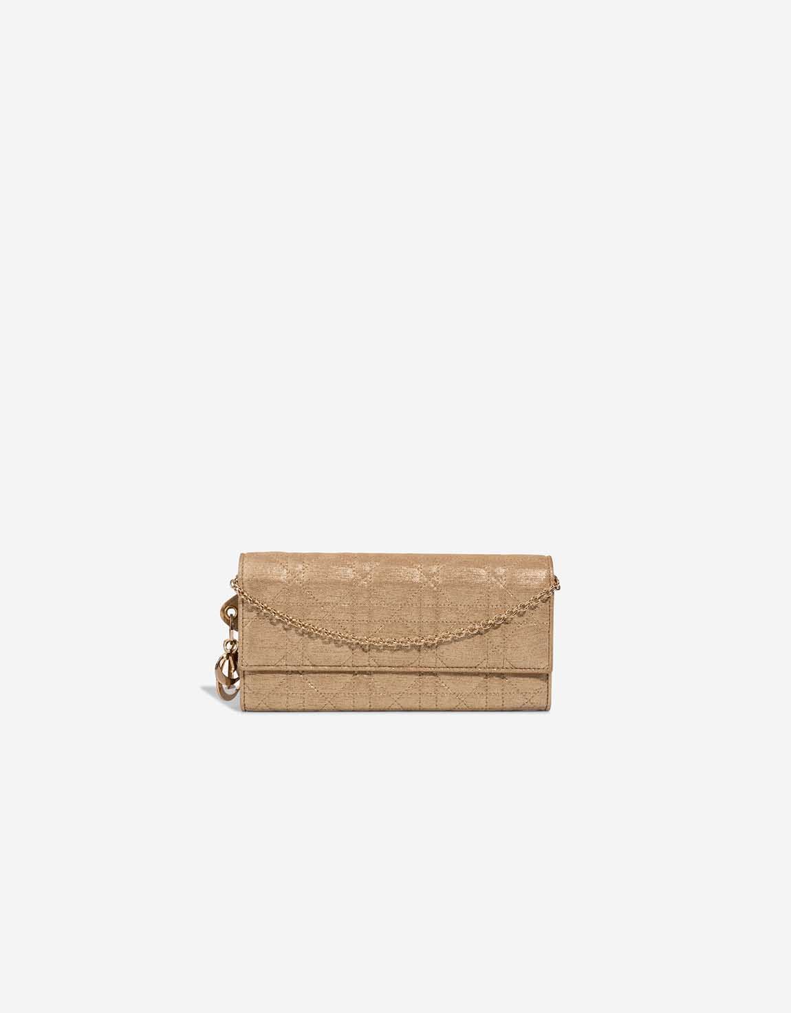 
		Lady Clutch Lamb Metallic Gold    