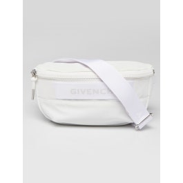 Givenchy White Nylon Trek Belt Bag