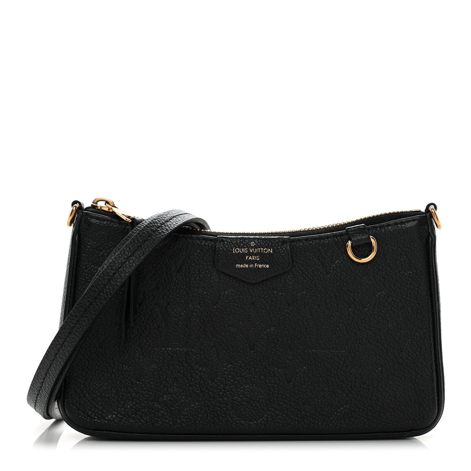 Louis Vuitton Empreinte Easy Pouch On Strap Black