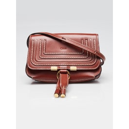 Chloe Chloe Brown Leather Marcie Small Belt Bag