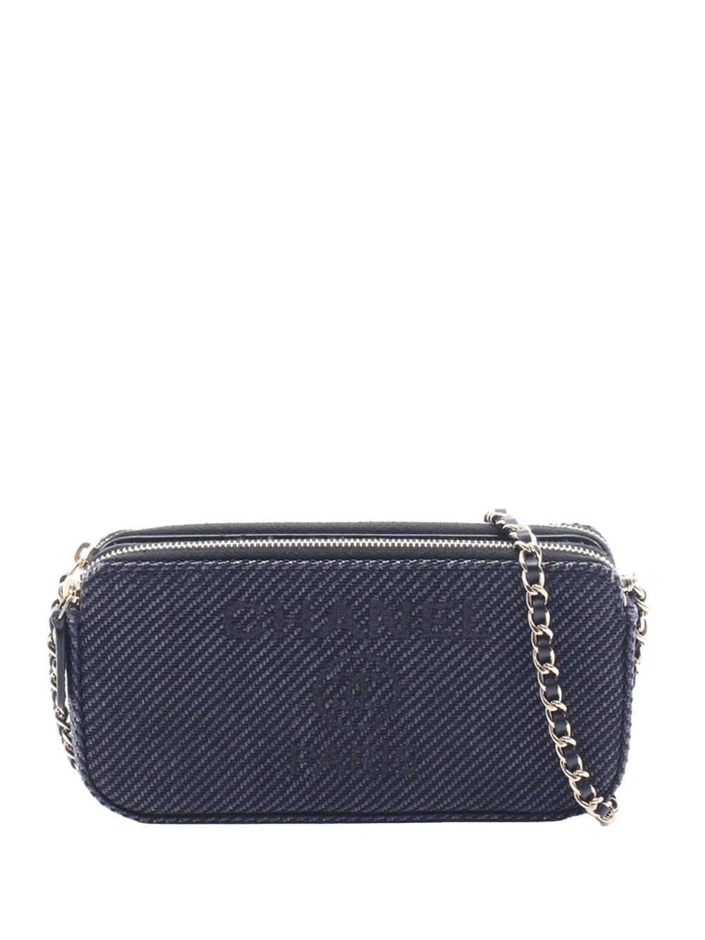 2020 Denim Deauville Wallet On Chain crossbody bag