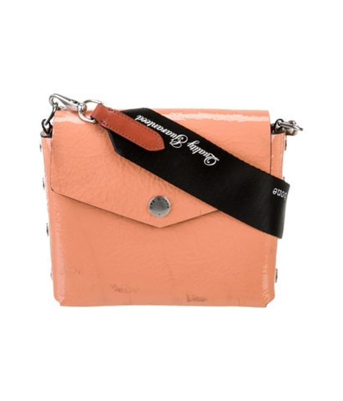 Rag & Bone Bone Patent Leather Shoulder Bag