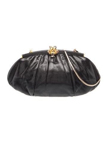 Judith Leiber Leather Evening Bag