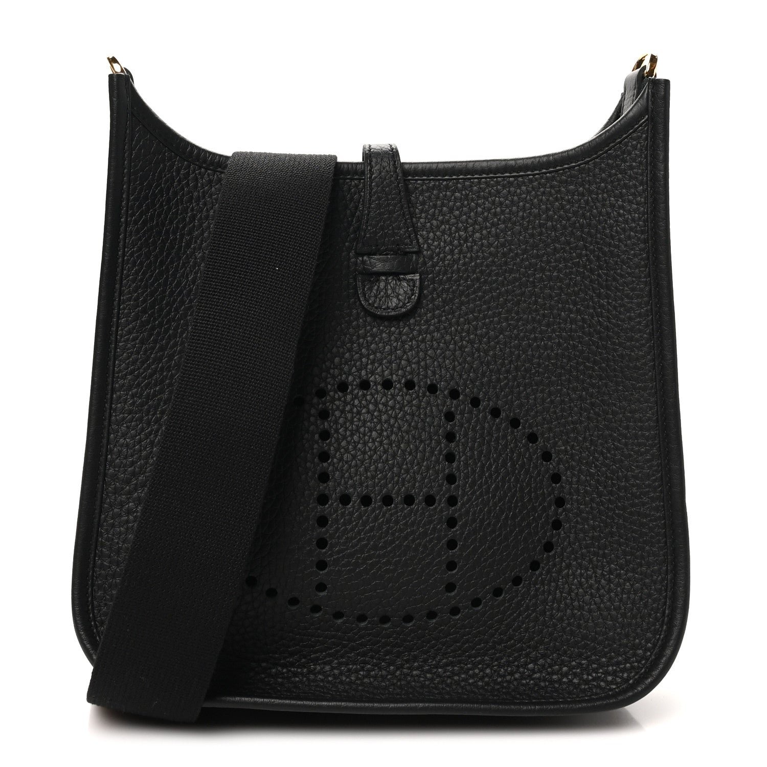 Hermes Taurillon Clemence Evelyne 23 Poche III Black