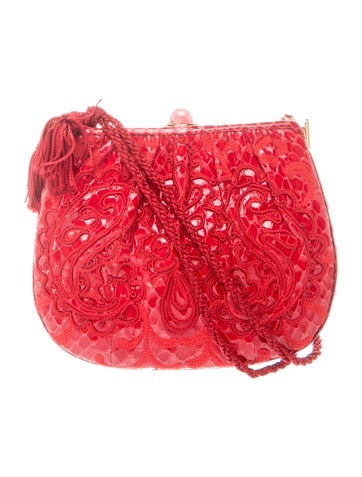 Judith Leiber Leather Evening Bag