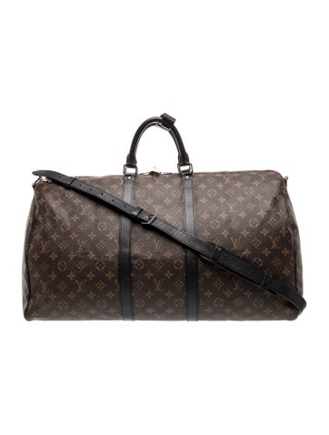 LV Monogram Keepall Bandouliere 55