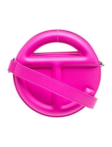 Telfar Vegan Leather Minor Circle Azalea