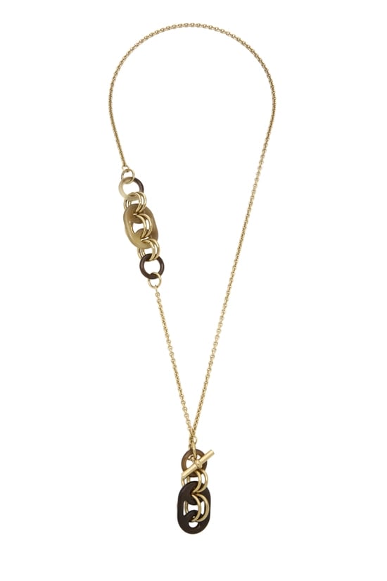 Brown Eurydice Pendant Necklace PM