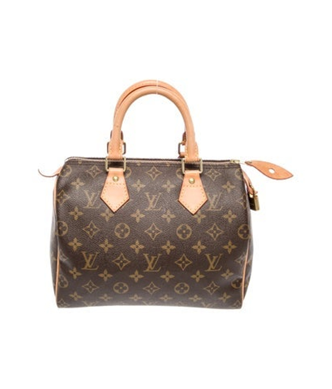 Louis Vuitton Vuitton Lv Monogram Speedy 25