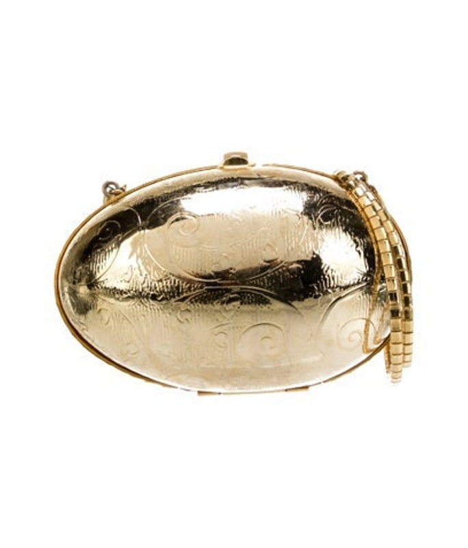 Judith Leiber Leiber Metal Shoulder Bag
