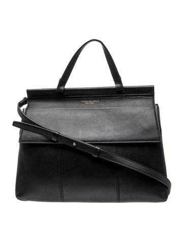 Leather Top Handle Bag