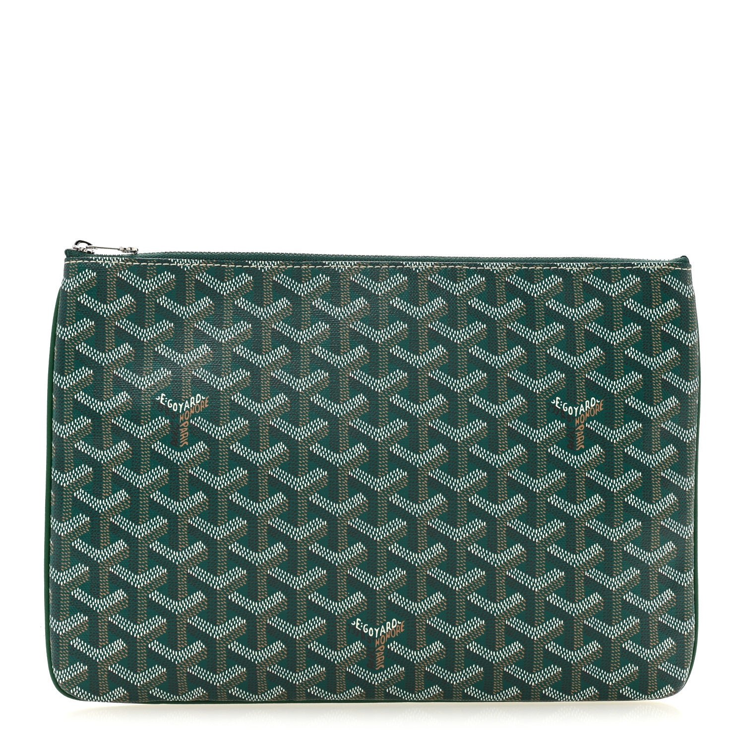 Goyard Goyardine Senat Pochette MM Green