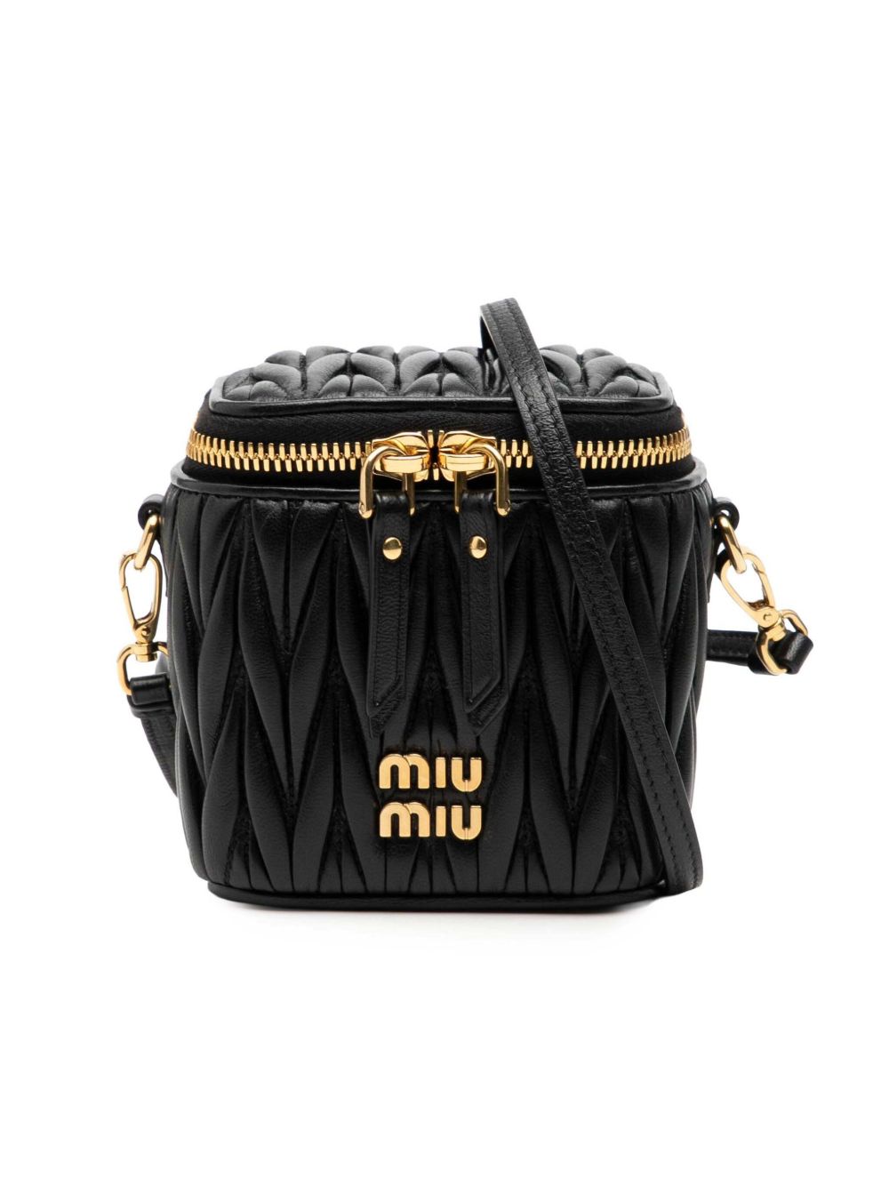 2000-2010 Micro Matelasse Nappa Vanity crossbody bag