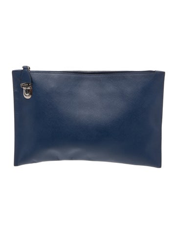 Saffiano Leather Saffiano Leather Clutch