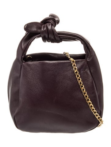 Leather Top Handle Bag