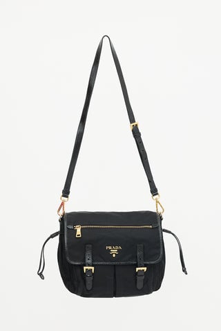 Nylon Messenger Bag