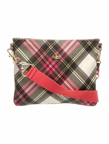 Vivienne Westwood Leather Messenger Bag