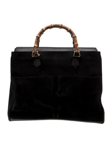 Bamboo Top Handle Bag