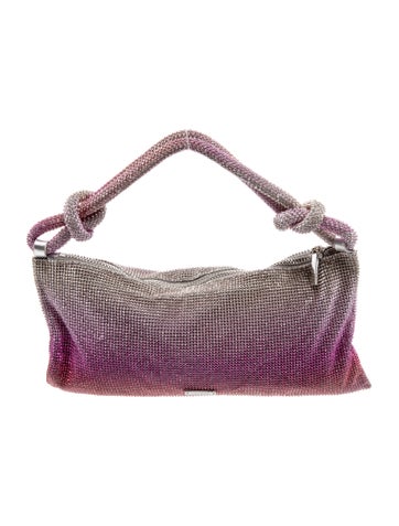 Crystal Top Handle Bag