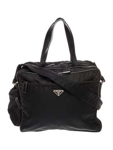 Saffiano Leather Diaper Bag