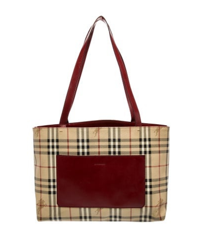 Burberry Haymarket Check Tote