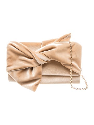 Badgley Mischka Velvet Clutch