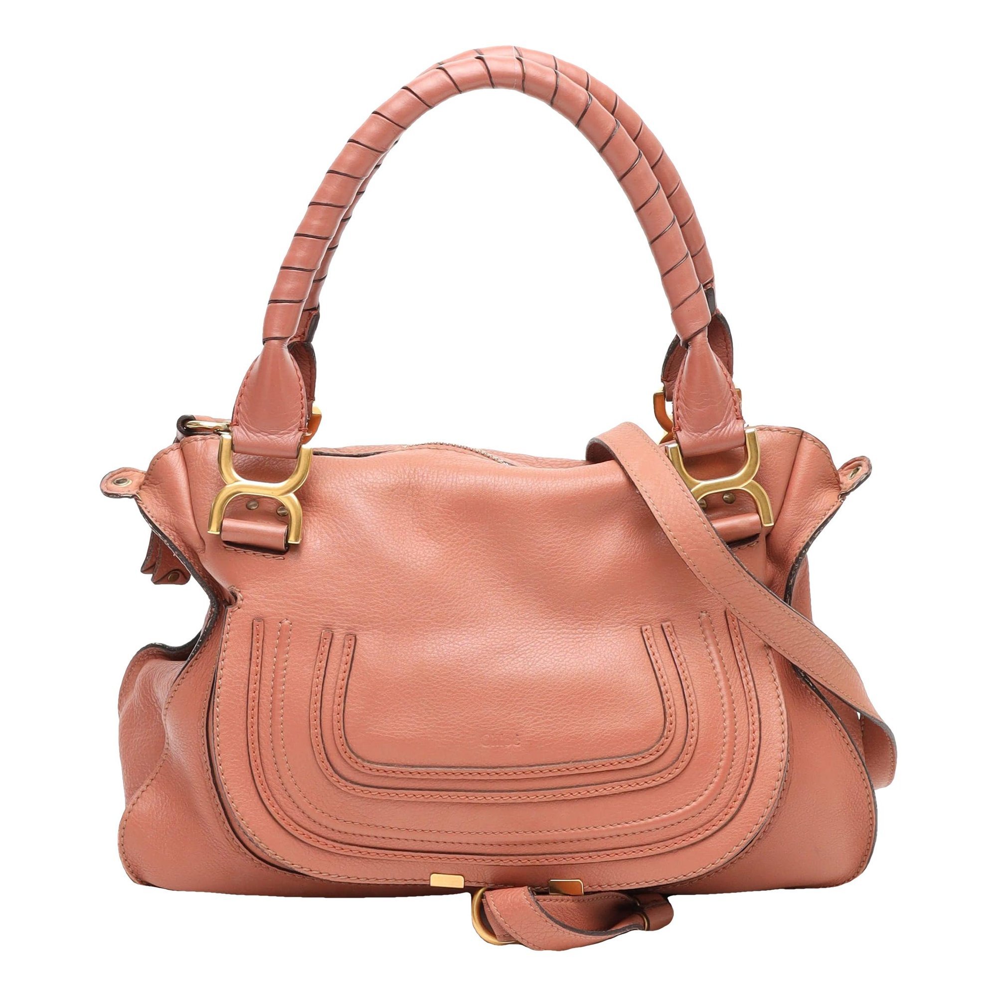 Marcie leather handbag
