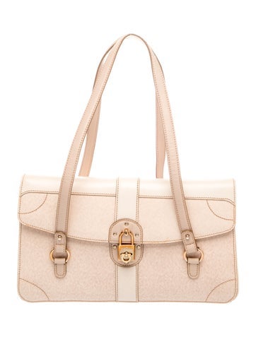 Ferragamo Leather Top Handle Bag