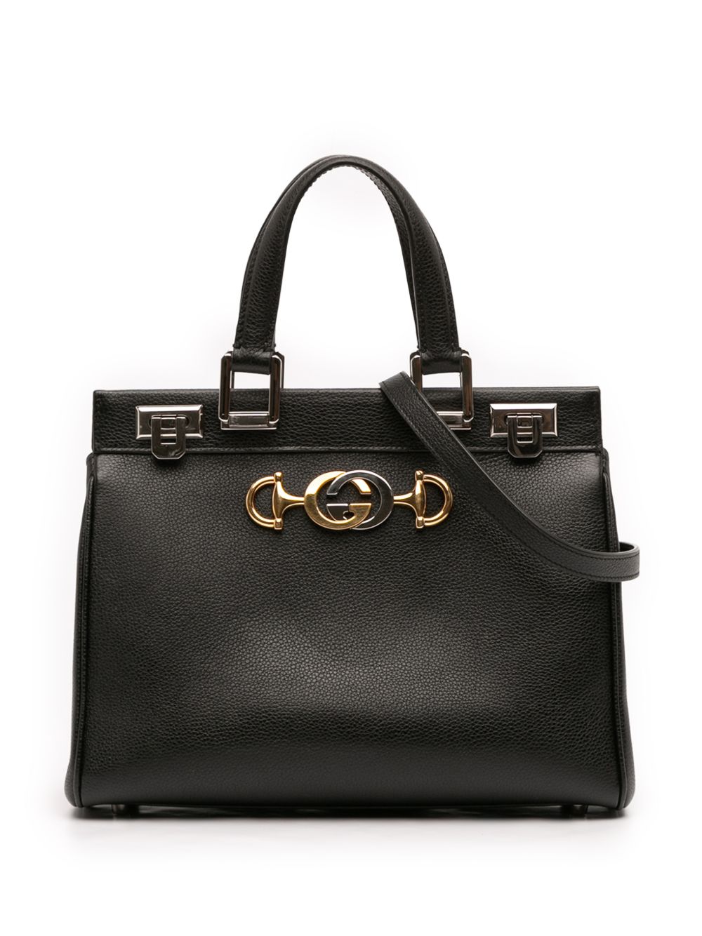 2000-2015 Small Grained Calfskin Zumi Top Handle Bag satchel