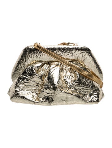 Themoire Leather Shoulder Bag