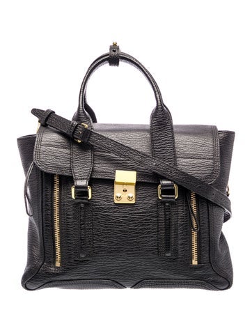 Leather Top Handle Bag