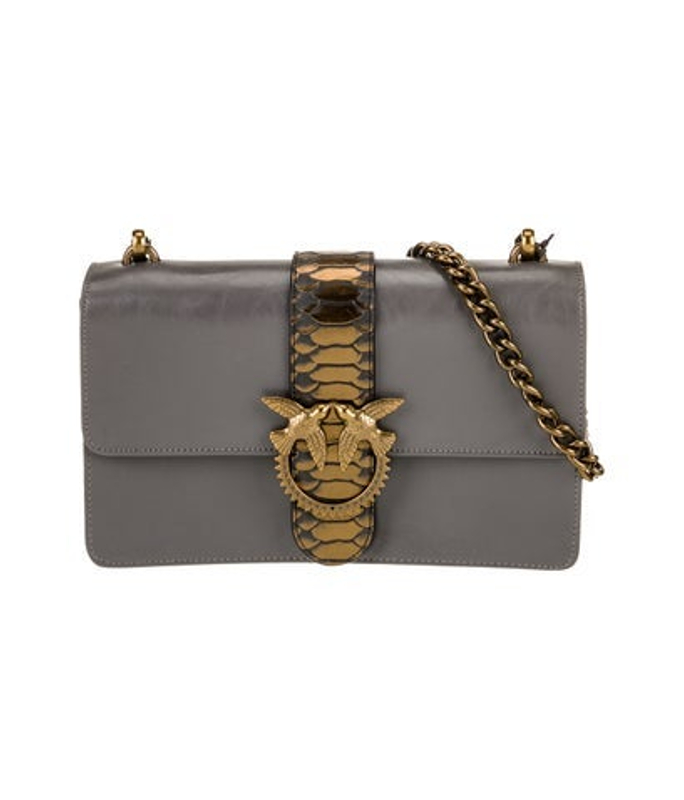 Pinko Leather Shoulder Bag